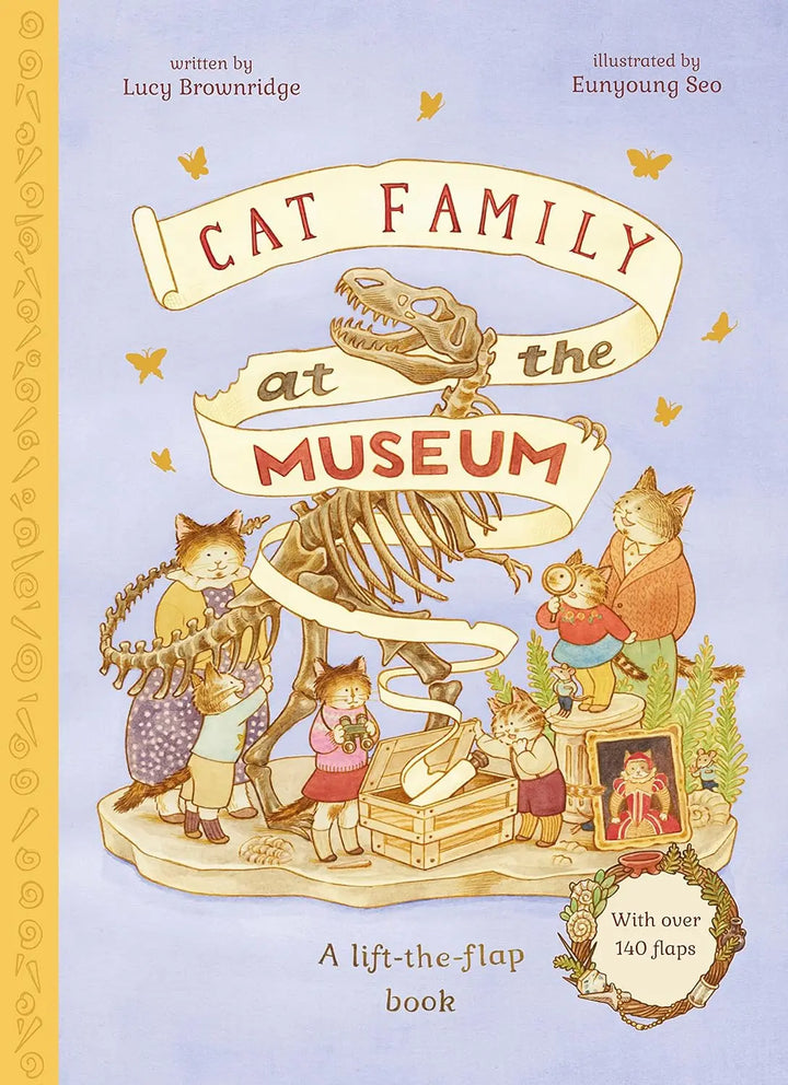 Blue Almonds Ltd Cat Family at The Museum - A Lift-The-Flap Book Macmillan