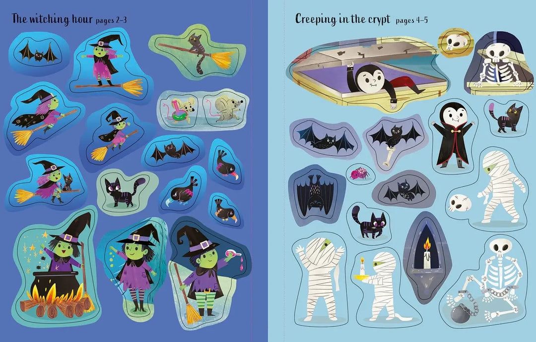 Blue Almonds Ltd First Sticker Book Halloween Harper Collins Books