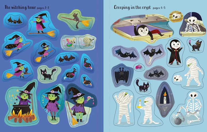 Blue Almonds Ltd First Sticker Book Halloween Harper Collins Books