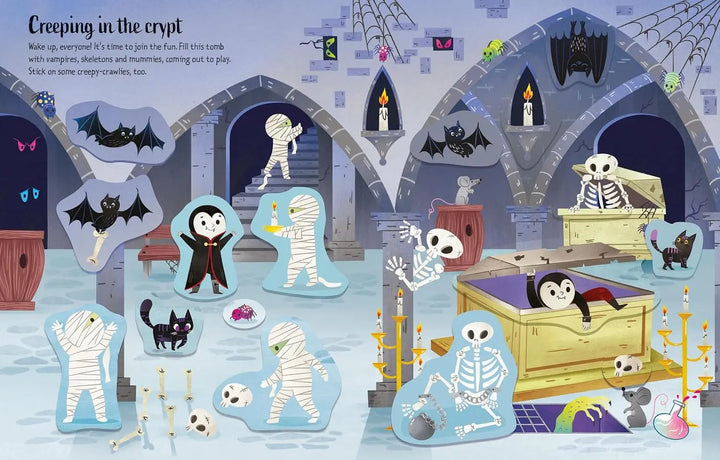 Blue Almonds Ltd First Sticker Book Halloween Harper Collins Books