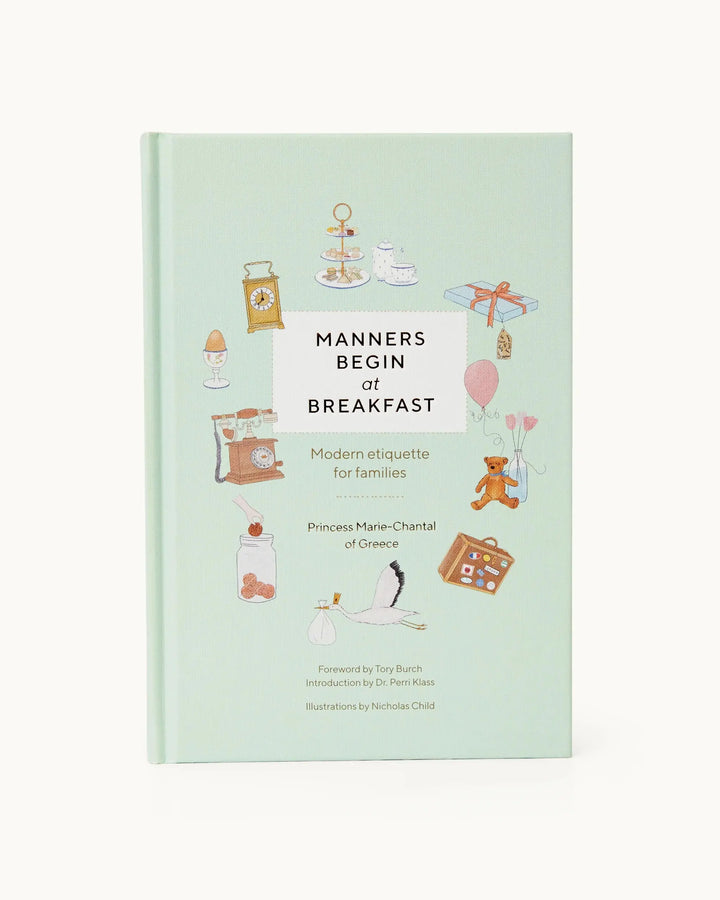 Blue Almonds Ltd Manners Begin at Breakfast Book - Keepsake Edition Marie-chantal