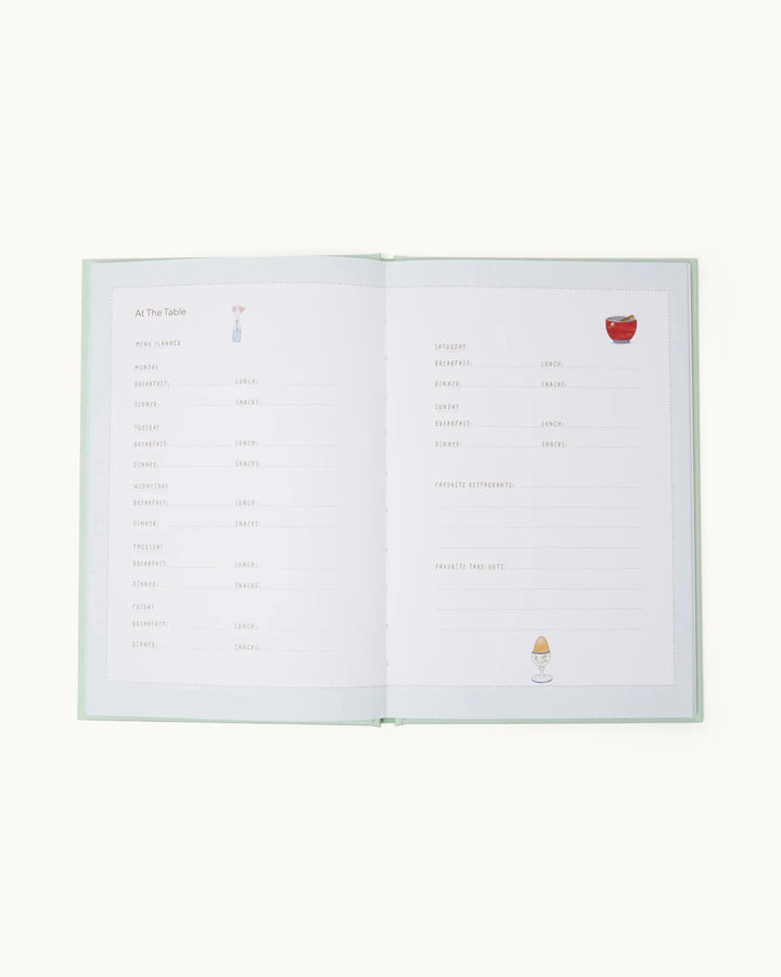Blue Almonds Ltd Manners Begin at Breakfast Book - Keepsake Edition Marie-chantal