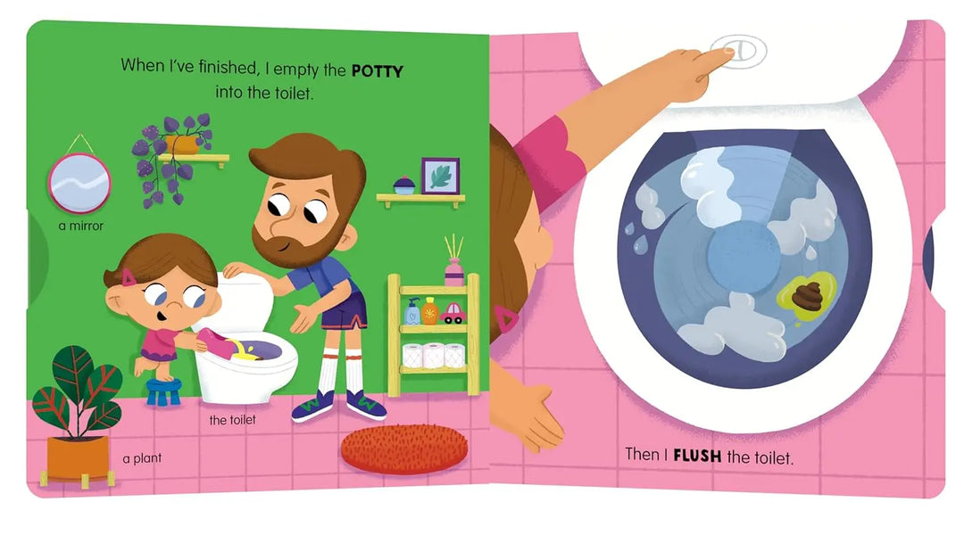 Blue Almonds Ltd My First Animated Board Book: Using the Potty Hachette Books