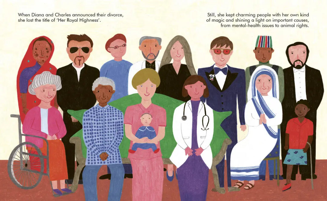 Blue Almonds Ltd Princess Diana- Little People, BIG DREAMS Hachette Books
