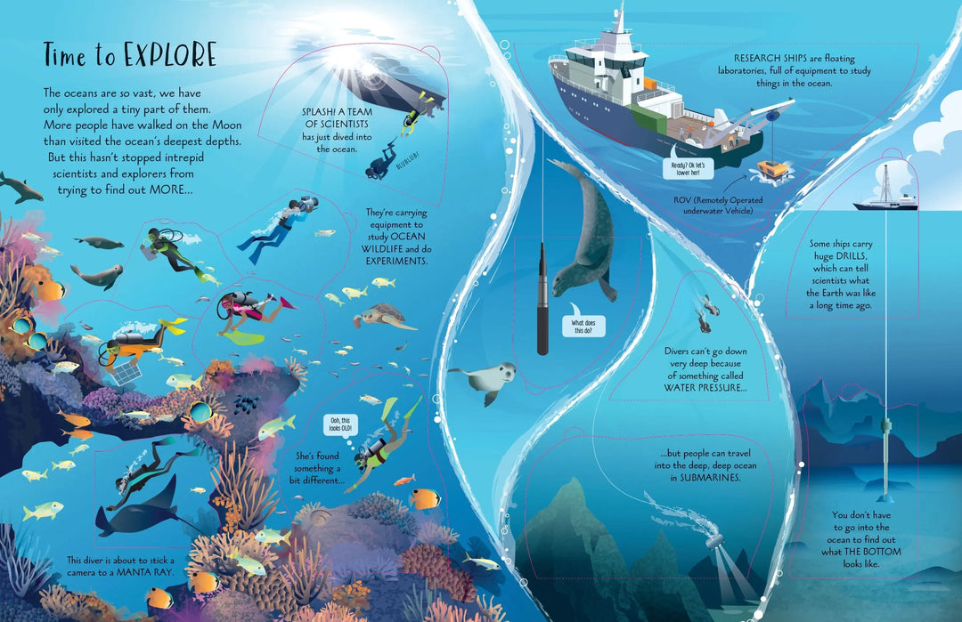 Blue Almonds Ltd See inside Oceans Harper Collins Books