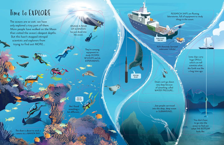 Blue Almonds Ltd See inside Oceans Harper Collins Books