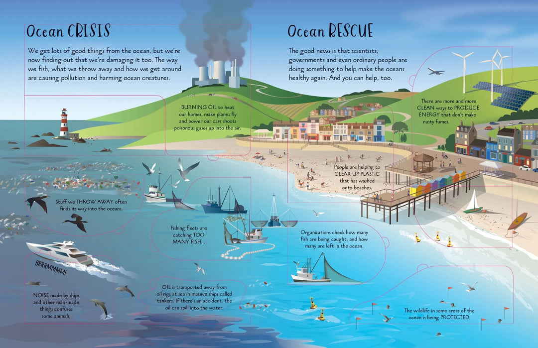 Blue Almonds Ltd See inside Oceans Harper Collins Books
