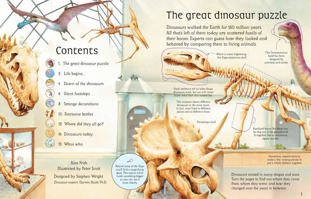 Blue Almonds Ltd See inside the world of dinosaurs Harper Collins Books