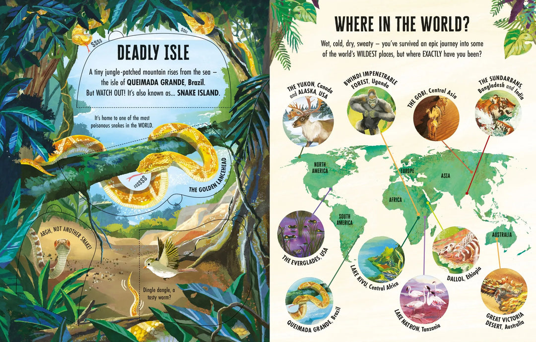 Blue Almonds Ltd See inside wild places Harper Collins Books
