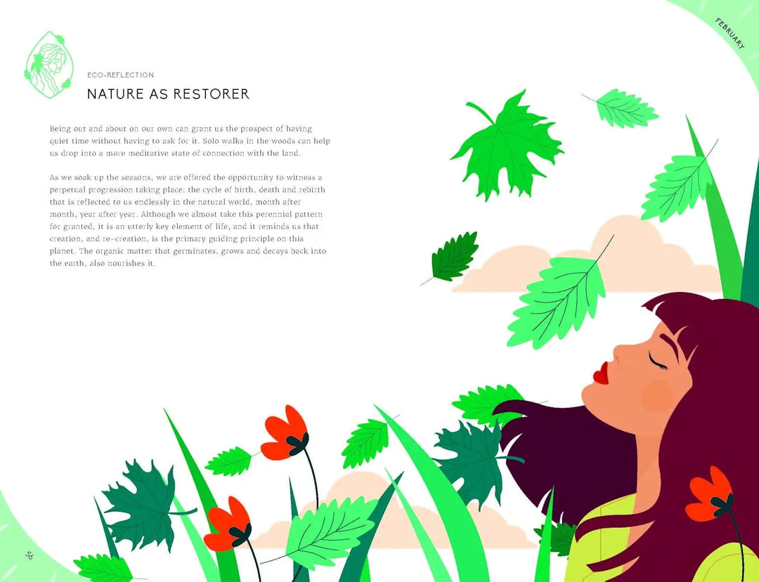 Blue Almonds Ltd The Leaping Hare Nature Almanac: Your Yearlong Mindful Guide to Reconnecting with Nature Hachette Books