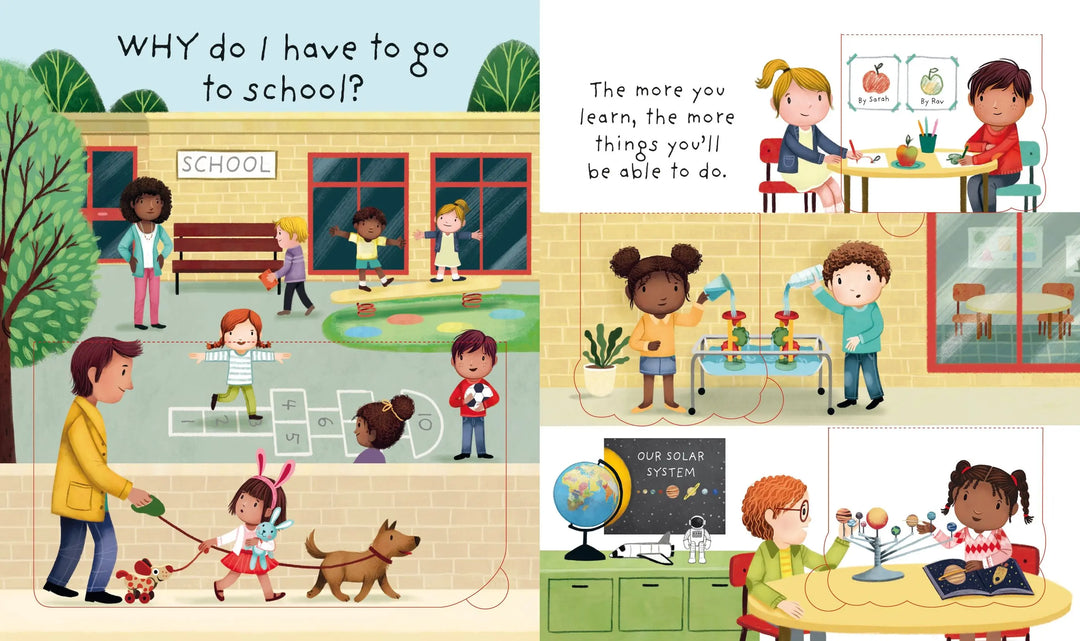 Blue Almonds Ltd Why Do I Have To Go To School Book Harper Collins Books