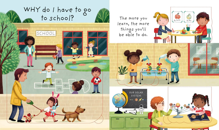 Blue Almonds Ltd Why Do I Have To Go To School Book Harper Collins Books