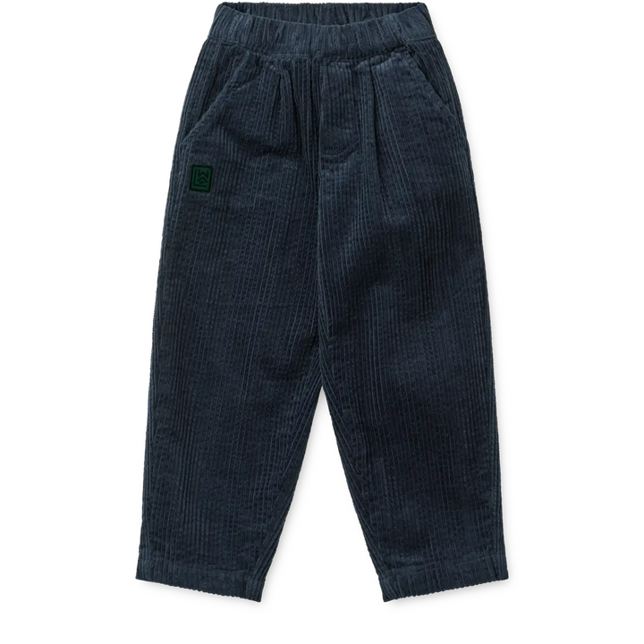Blue Almonds Ltd Borris Corduroy Trousers - Classic Navy Liewood