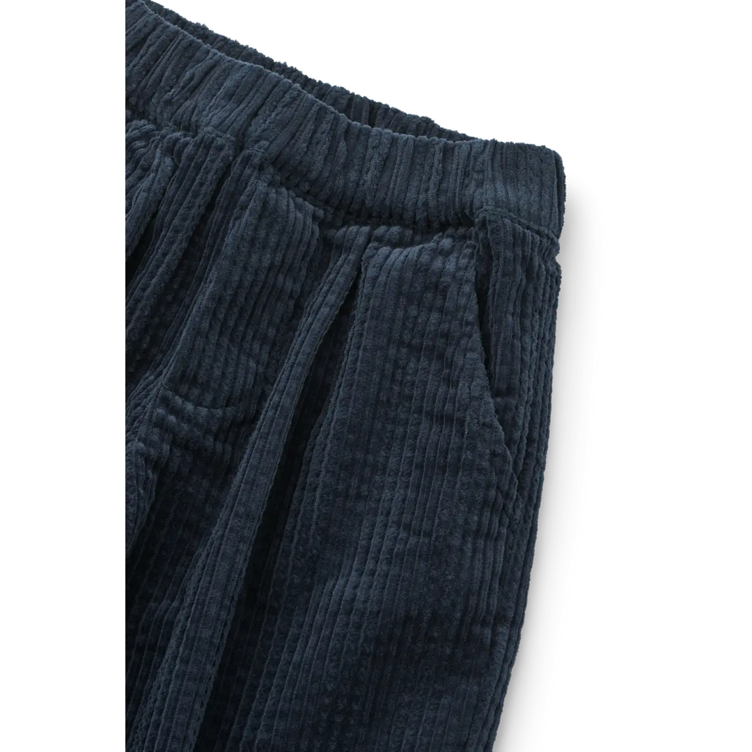 Borris Corduroy Trousers - Classic Navy