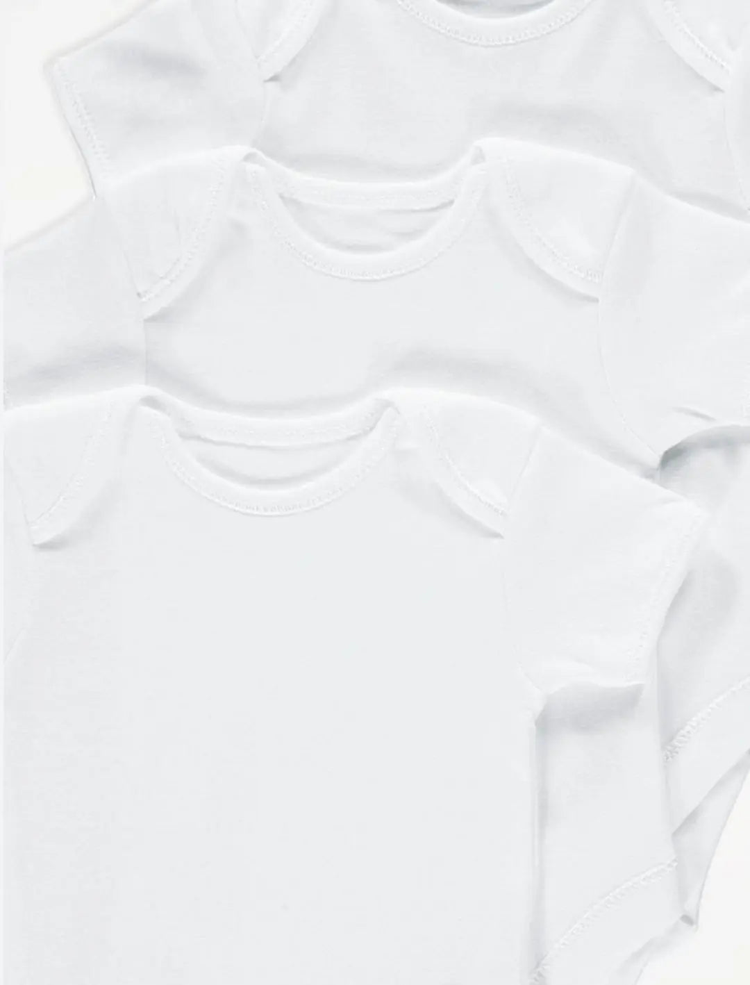 Blue Almonds Ltd Boys Essential Bodysuits Set - White & Blue Baby Gi