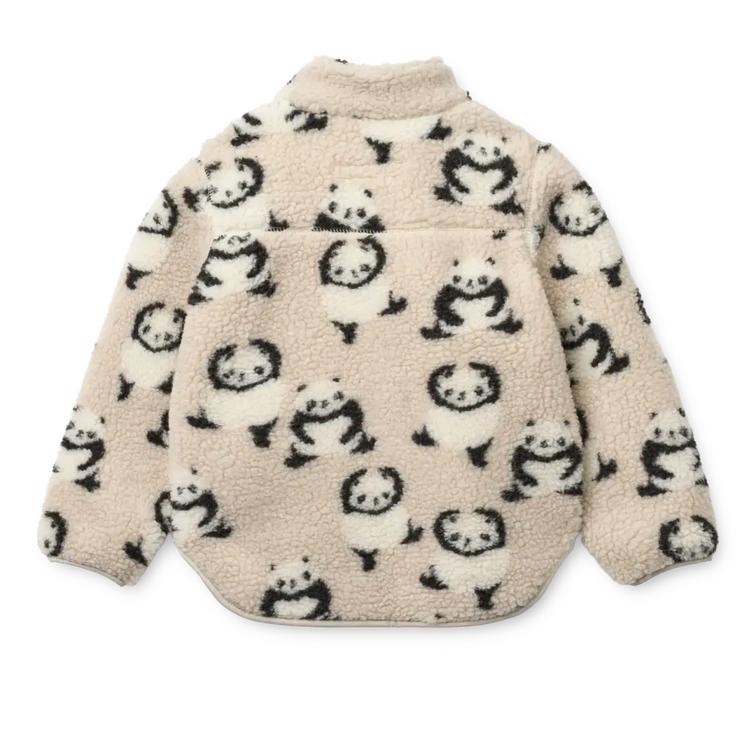 Blue Almonds Ltd Nolan Pile Jacket - Panda / Sandy - UNISEX LIEWOOD