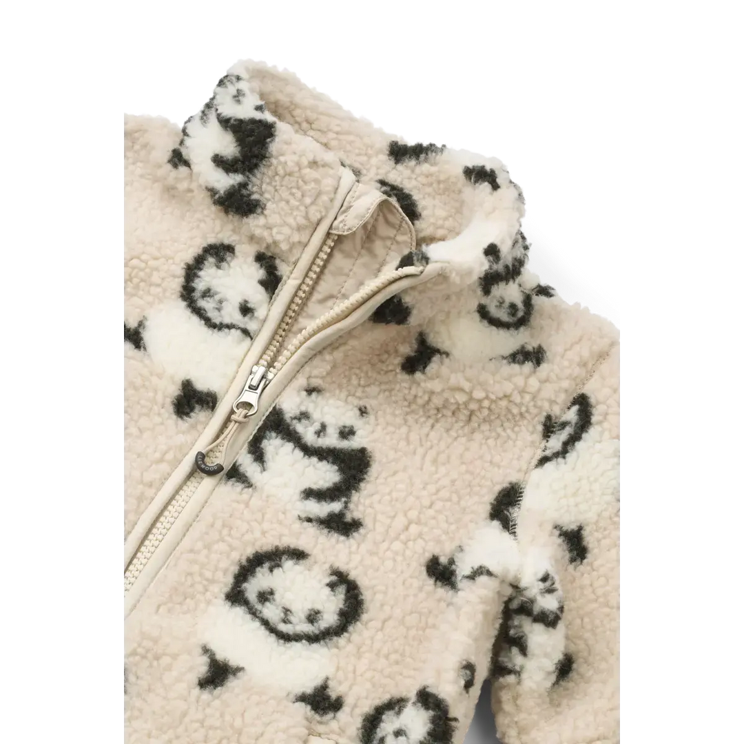 Blue Almonds Ltd Nolan Pile Jacket - Panda / Sandy - UNISEX LIEWOOD