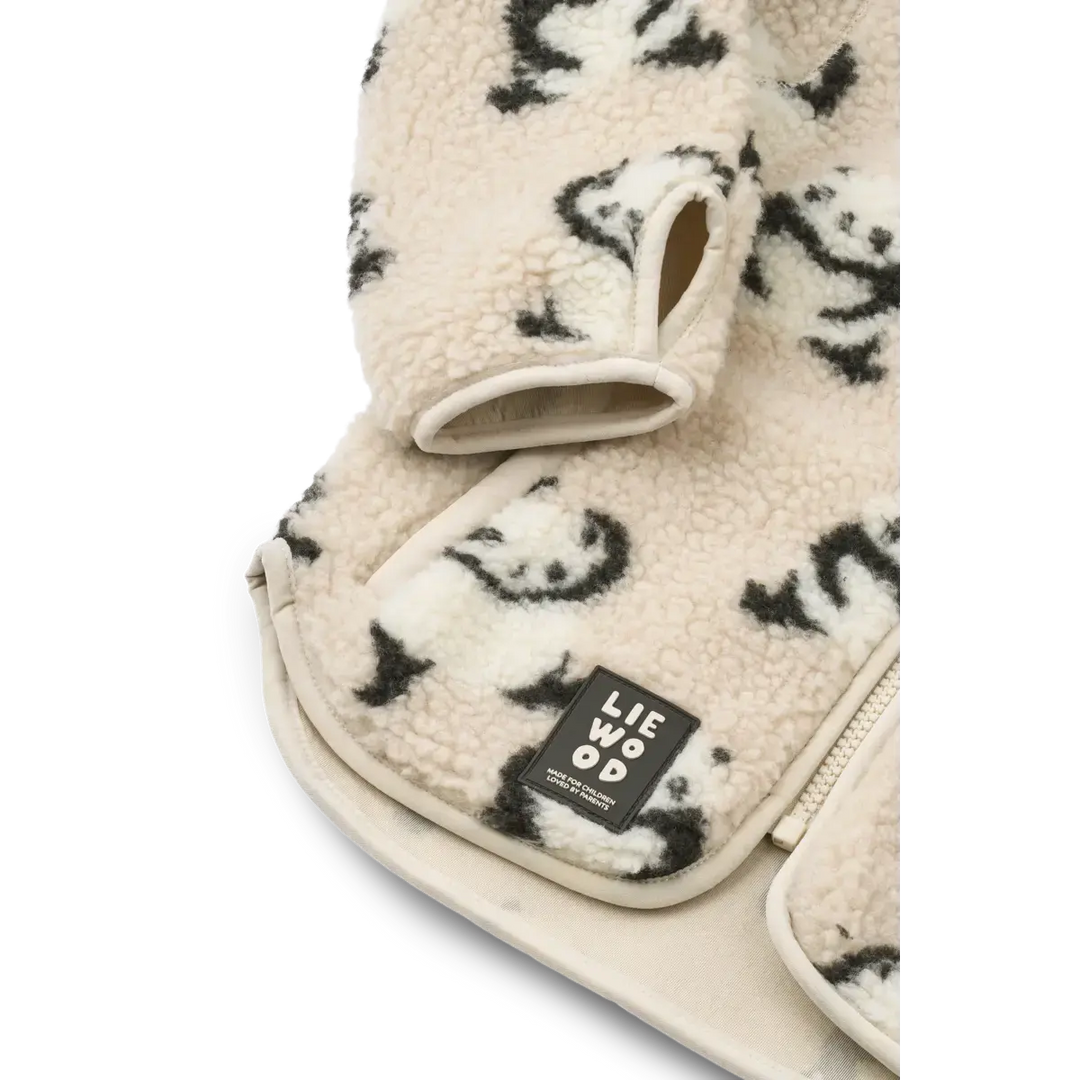 Blue Almonds Ltd Nolan Pile Jacket - Panda / Sandy - UNISEX LIEWOOD