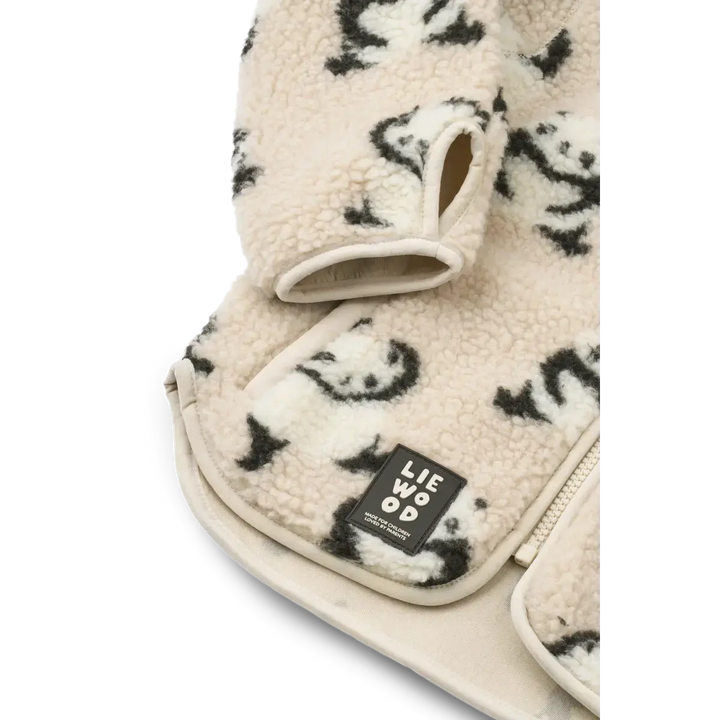 Blue Almonds Ltd Nolan Pile Jacket - Panda / Sandy - UNISEX LIEWOOD
