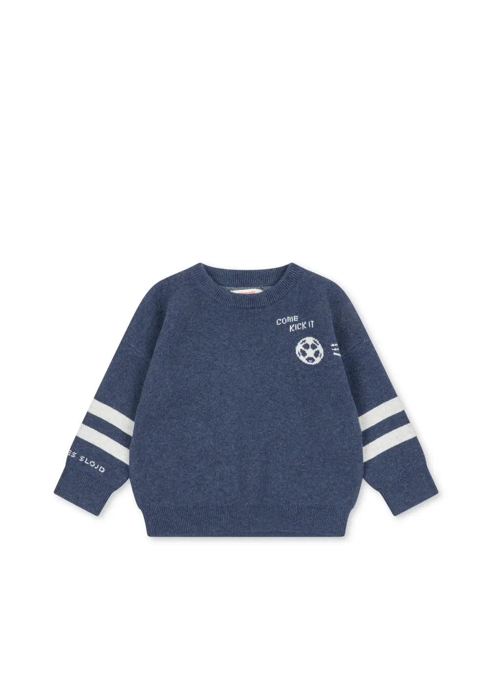 Blue Almonds Ltd Boys Lapis Wool-Blend Jumper - Dark Navy Konges Sløjd