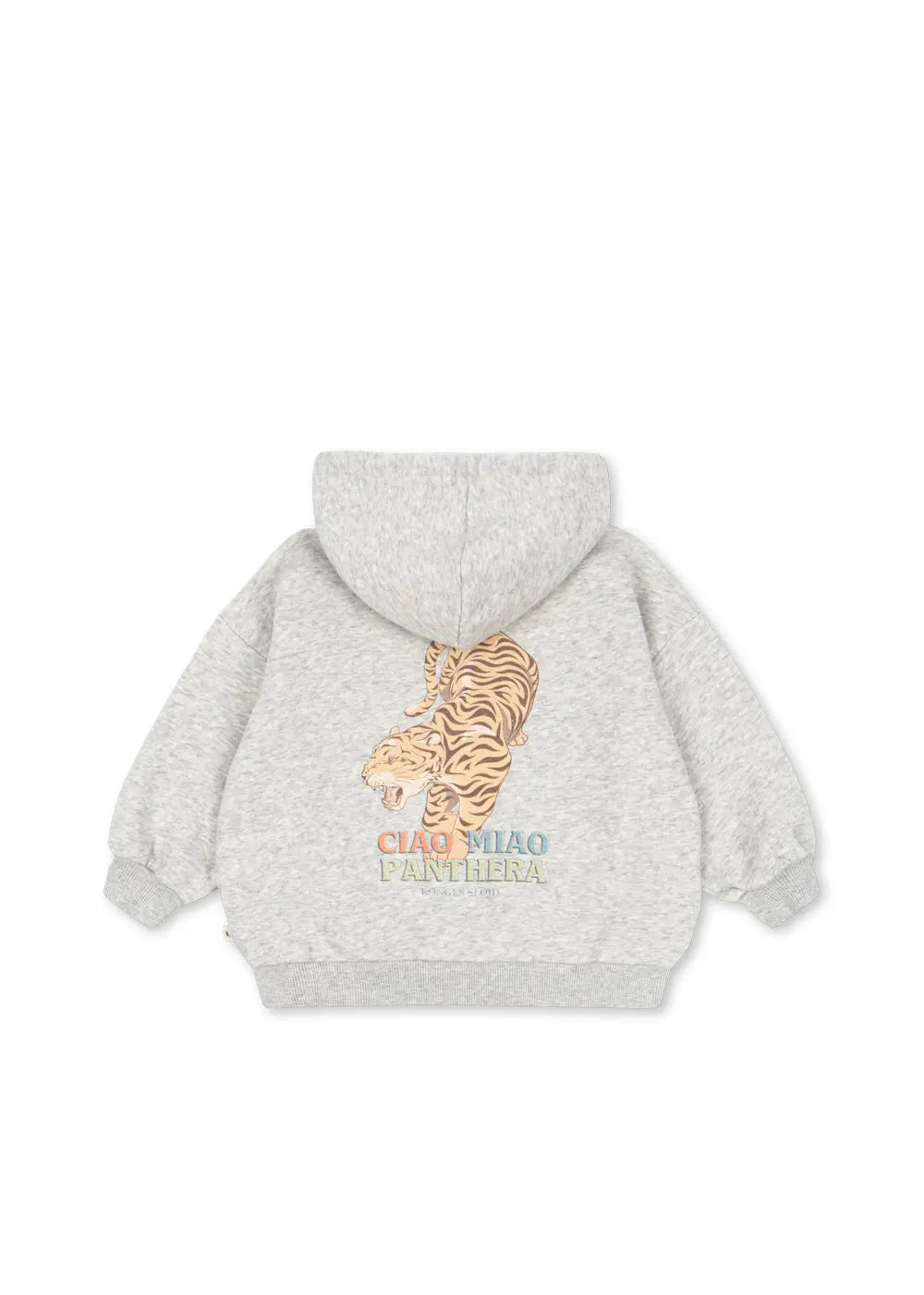 Blue Almonds Ltd Boys Lou Zip Hoodie - Grey Melange Konges Sløjd