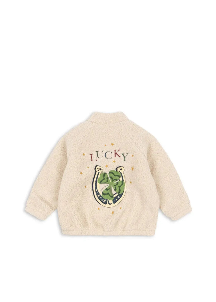 Blue Almonds Ltd Boys Teddy Jacket - Lucky Clover Konges Sloed