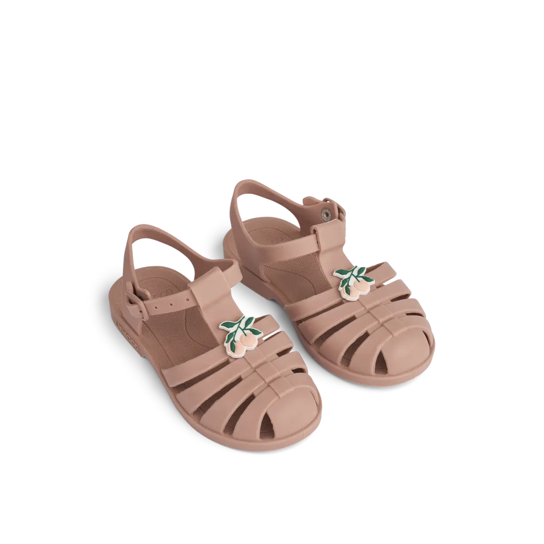 Blue Almonds Ltd Bre Sandals with Charms - Peach / Dark rose - UNISEX LIEWOOD