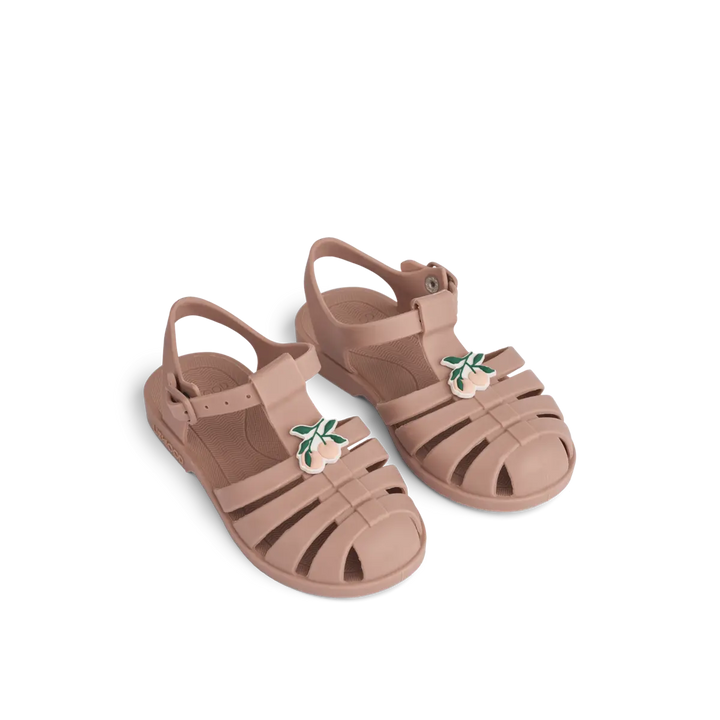 Blue Almonds Ltd Bre Sandals with Charms - Peach / Dark rose - UNISEX LIEWOOD