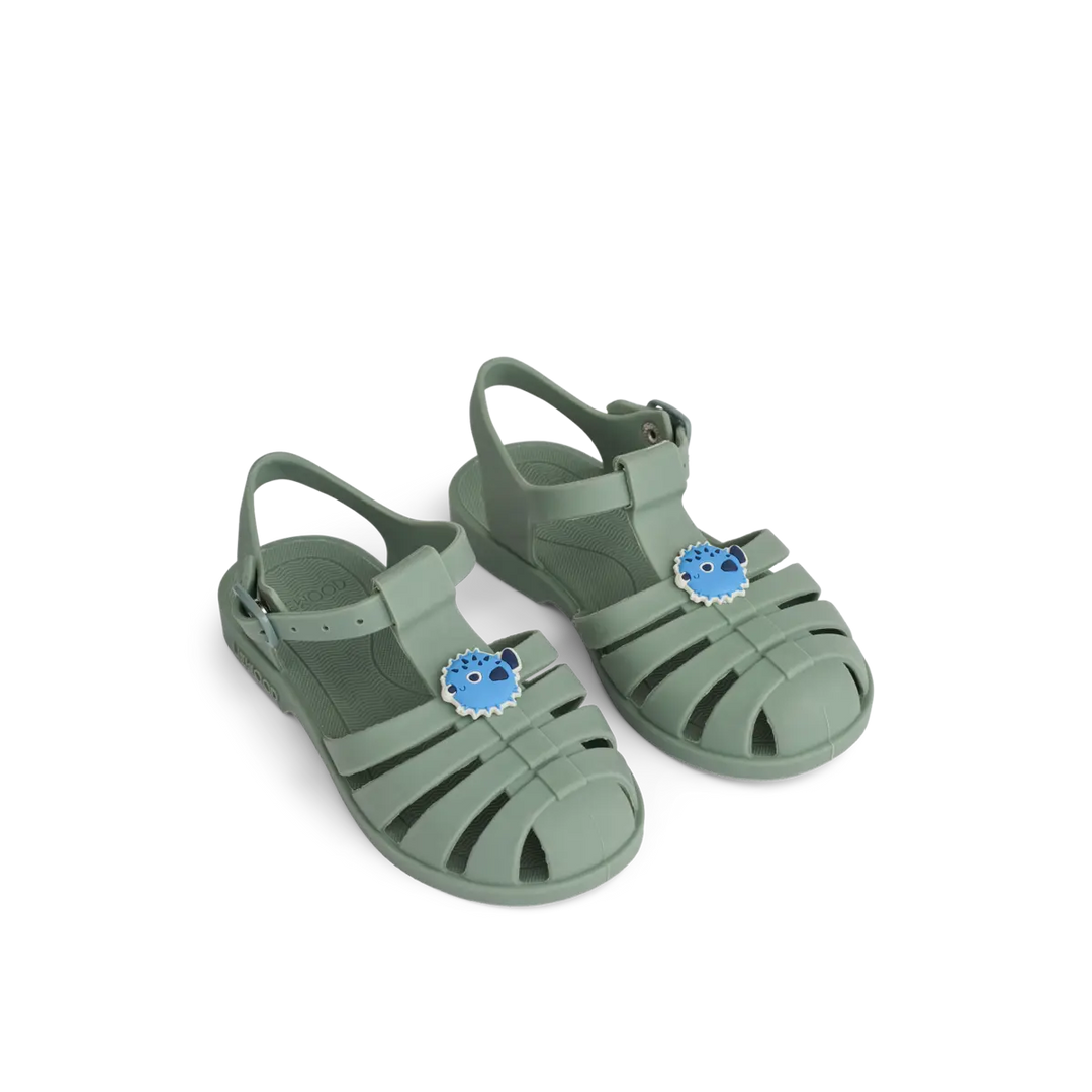Blue Almonds Ltd Bre Sandals with Charms - Puffer / peppermint - UNISEX LIEWOOD