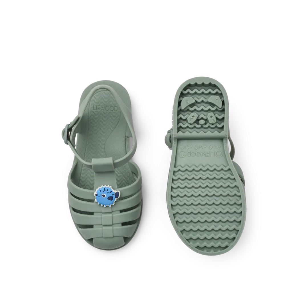 Blue Almonds Ltd Bre Sandals with Charms - Puffer / peppermint - UNISEX LIEWOOD