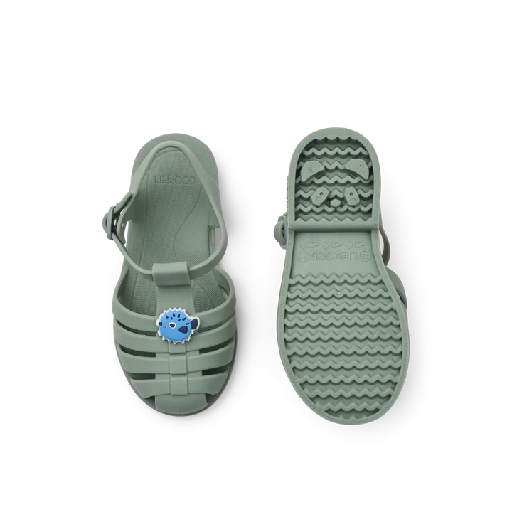 Blue Almonds Ltd Bre Sandals with Charms - Puffer / peppermint - UNISEX LIEWOOD