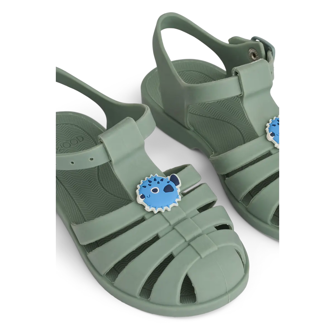 Blue Almonds Ltd Bre Sandals with Charms - Puffer / peppermint - UNISEX LIEWOOD