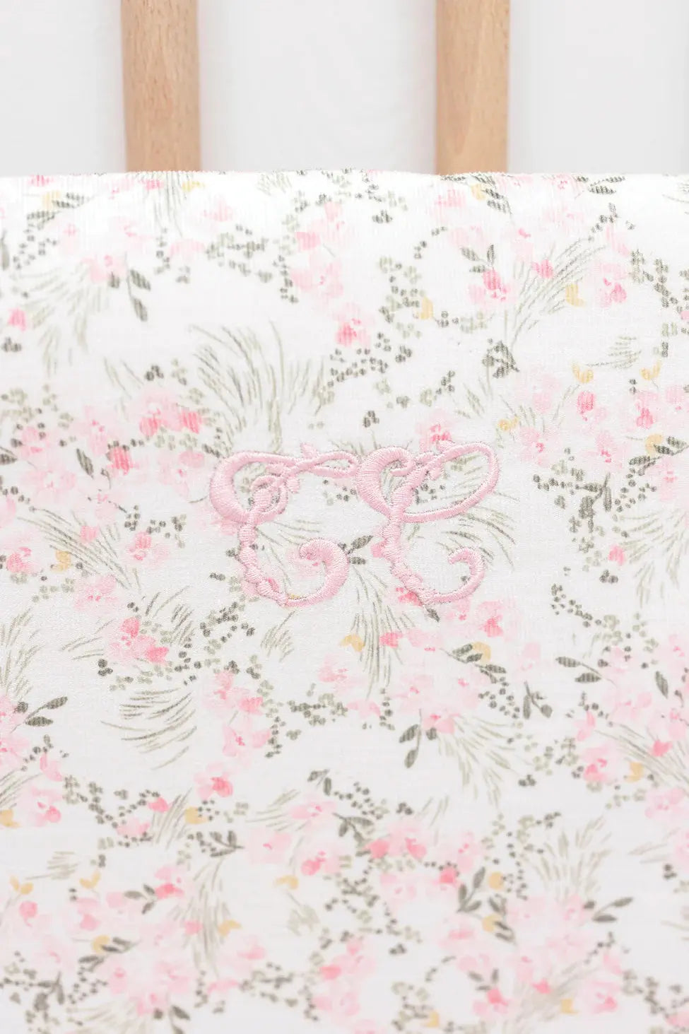 Blue Almonds Ltd Cotbed bumper "Jardin Hivernal" Tartine et Chocolat