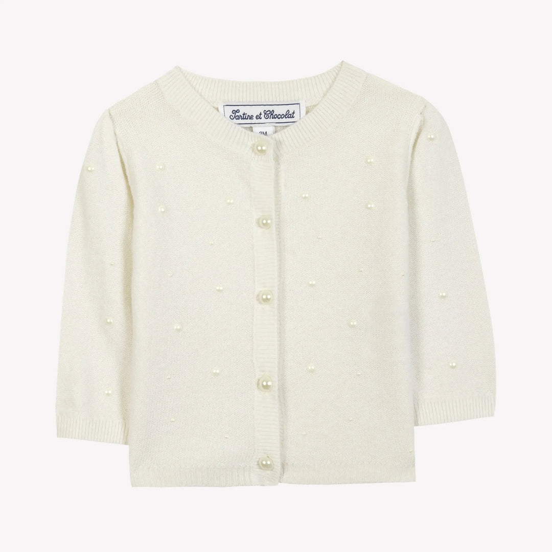 Blue Almonds Ltd CARDIGAN8 – Nacre – CB18141 Tartine et Chocolat
