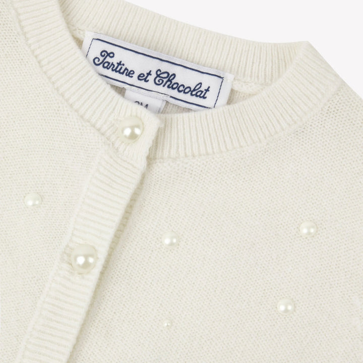 Blue Almonds Ltd CARDIGAN8 – Nacre – CB18141 Tartine et Chocolat