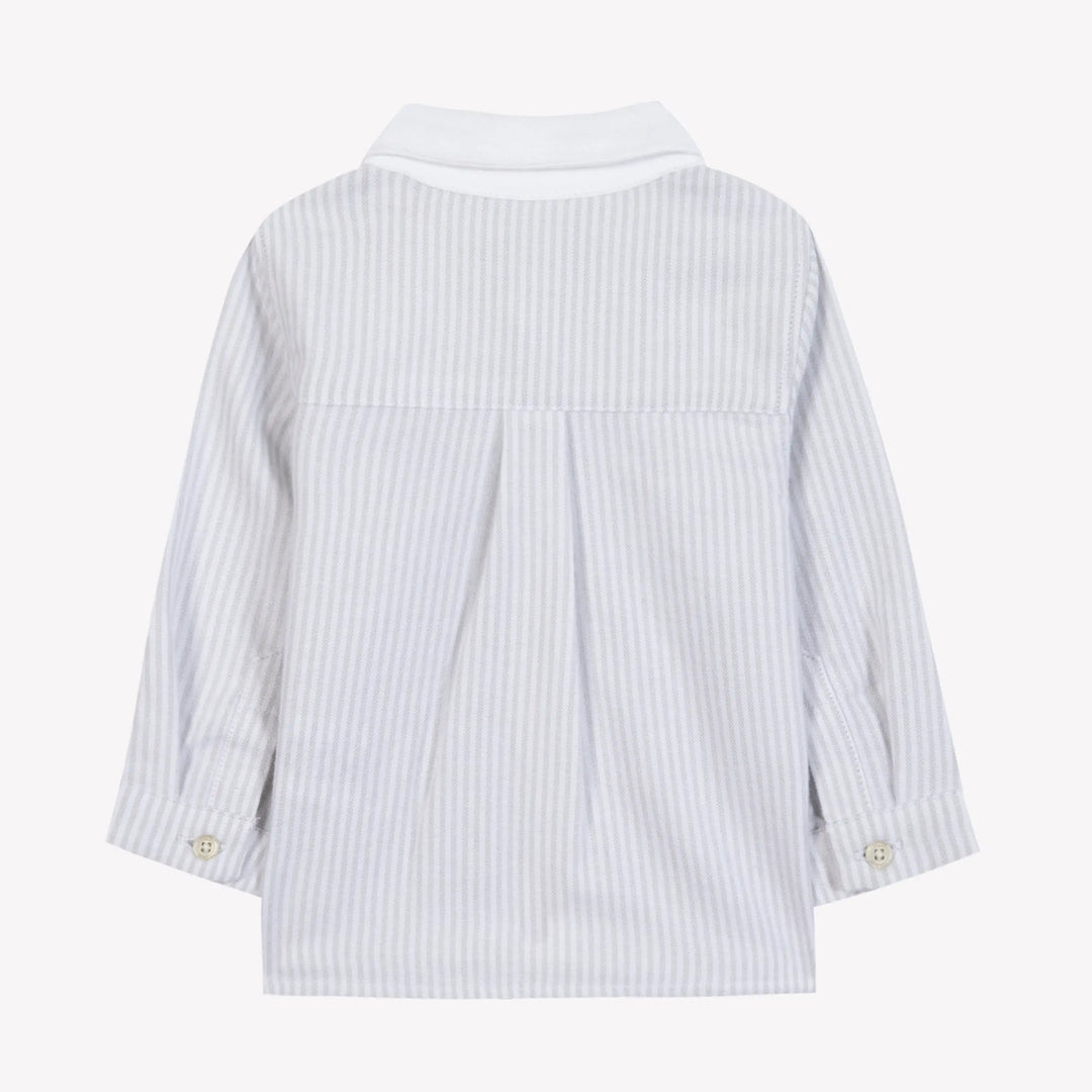Blue Almonds Ltd CHEMISE2 – Gris clair rayé – CB12011 Tartine et Chocolat