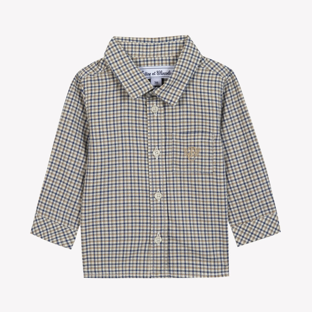 Blue Almonds Ltd CHEMISE4 – Ecorce – CB12051 Tartine et Chocolat