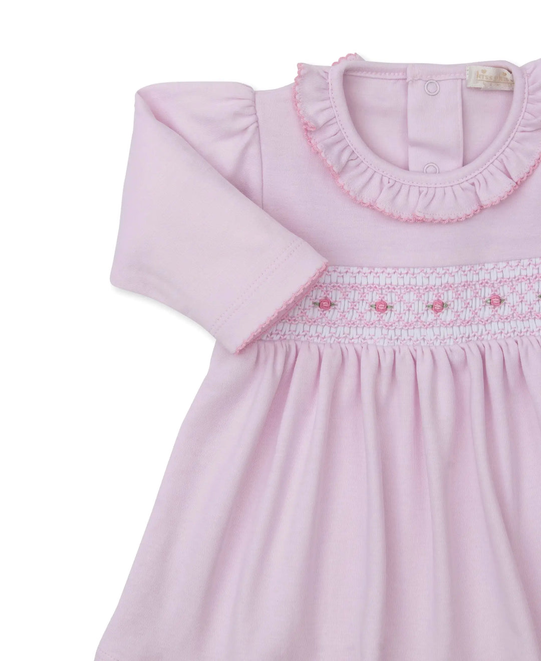 Blue Almonds Ltd CLB Fall 25 - Dress Set w/ Hand Smk - Pink - GIRLS Kissy Kissy