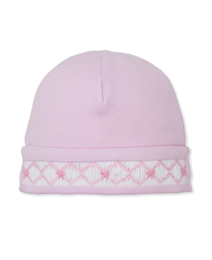 Blue Almonds Ltd CLB Summer Bows 26 - Hat w/ Hand Smk - Pink Kissy Kissy