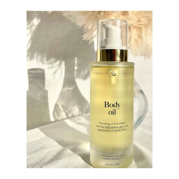 Blue Almonds Ltd Body Oil for stretch marks Cradle & Tonic