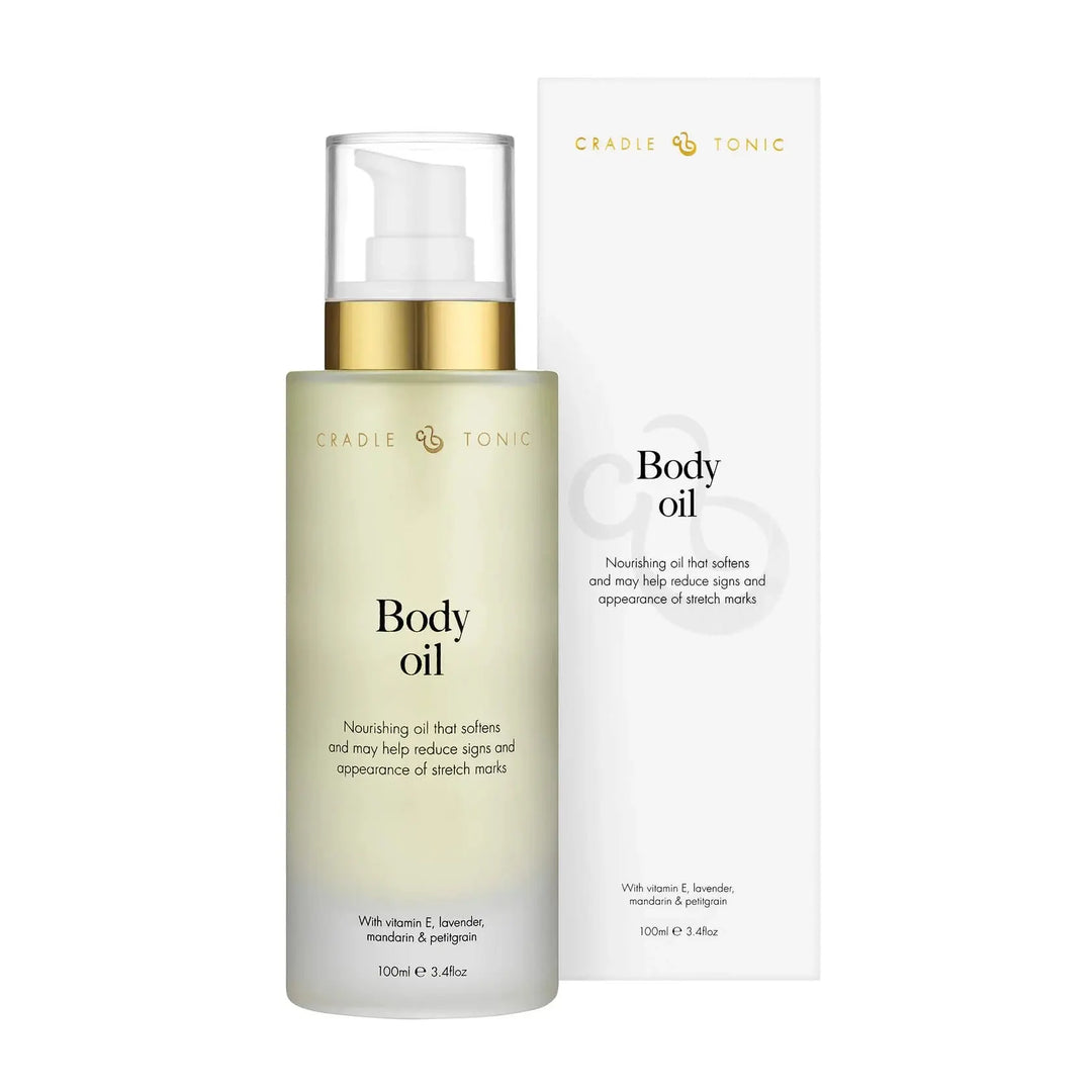 Blue Almonds Ltd Body Oil for stretch marks Cradle & Tonic