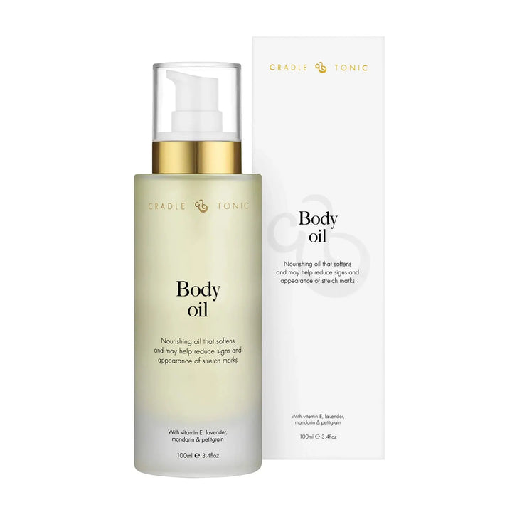 Blue Almonds Ltd Body Oil for stretch marks Cradle & Tonic