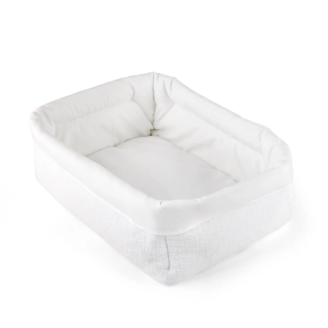 Blue Almonds Ltd Care basket rectangular - Padded - Cotton White Theophile & Patachou