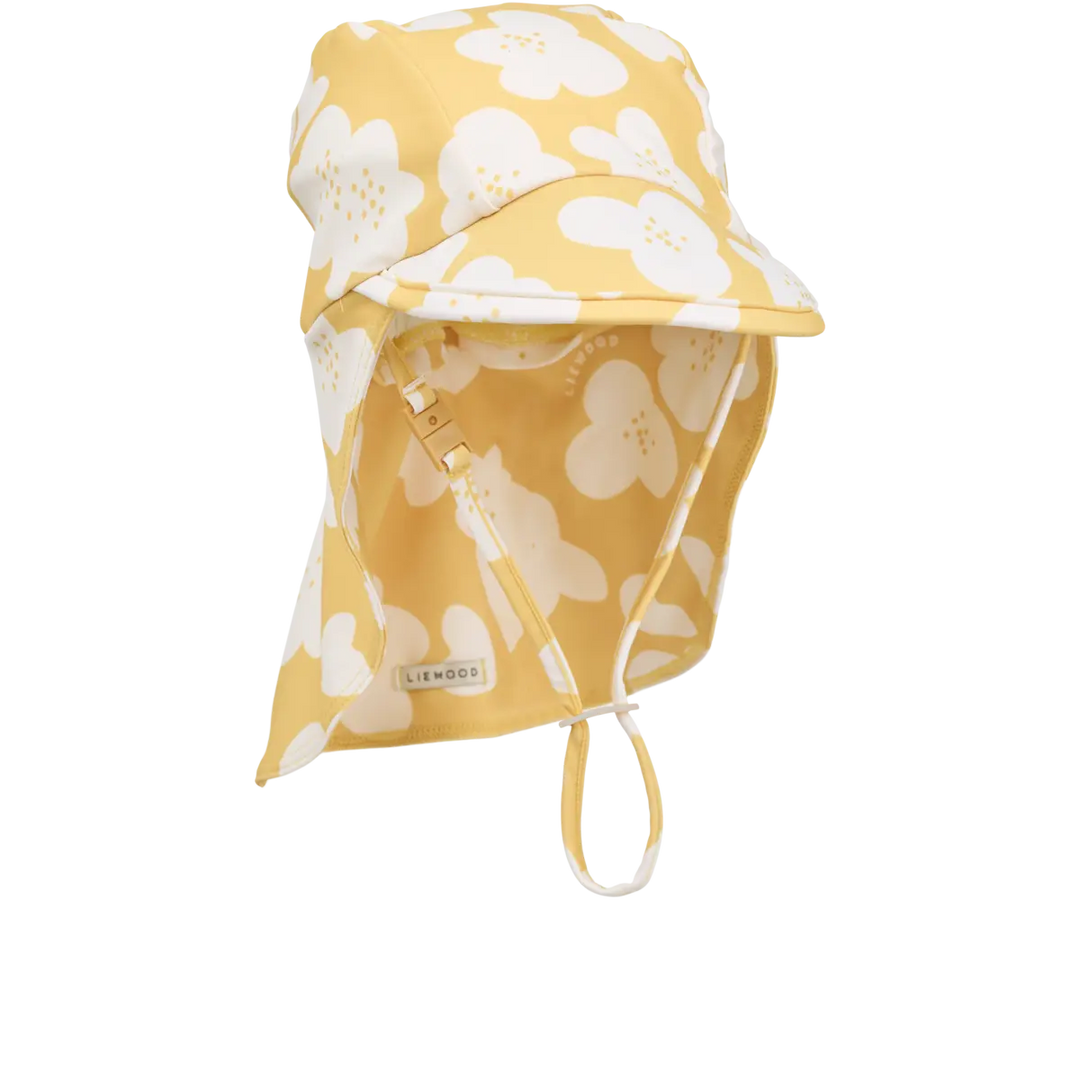 Blue Almonds Ltd Cecilia Swim Hat - Flower / Lemon yellow - UNISEX LIEWOOD