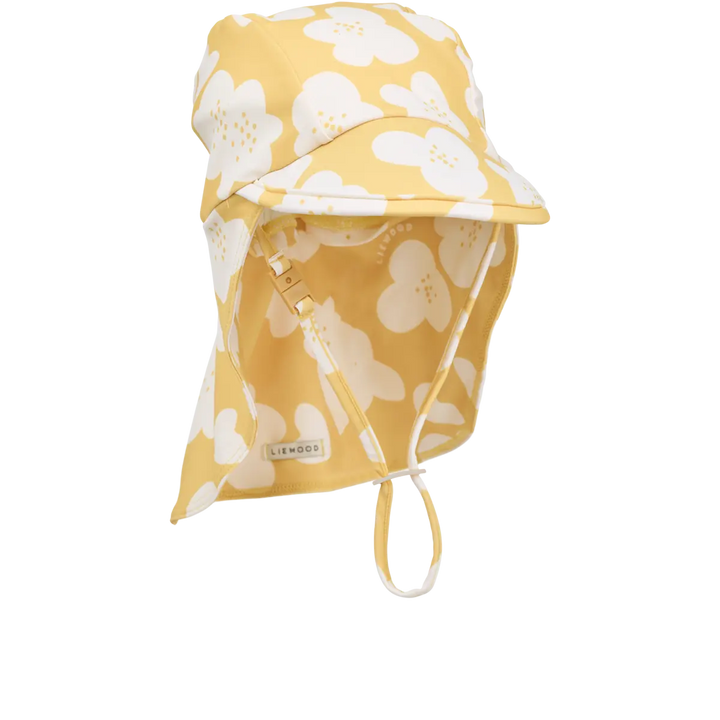 Blue Almonds Ltd Cecilia Swim Hat - Flower / Lemon yellow - UNISEX LIEWOOD