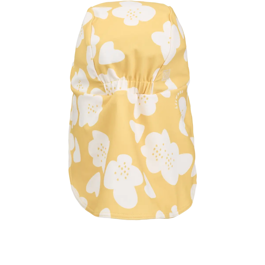Blue Almonds Ltd Cecilia Swim Hat - Flower / Lemon yellow - UNISEX LIEWOOD