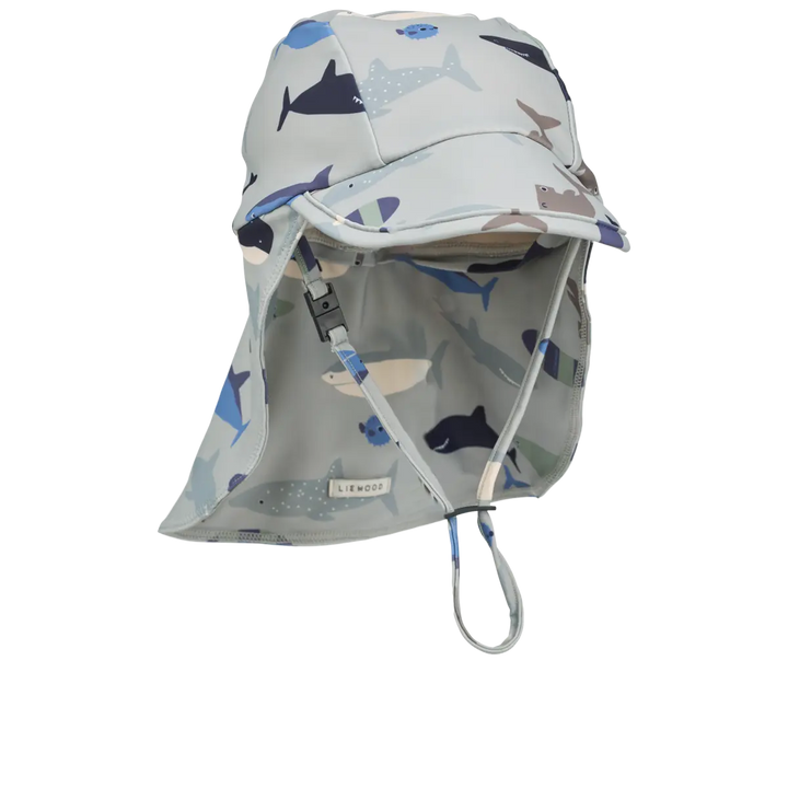 Blue Almonds Ltd Cecilia Swim Hat - Shark / Dove blue - UNISEX LIEWOOD