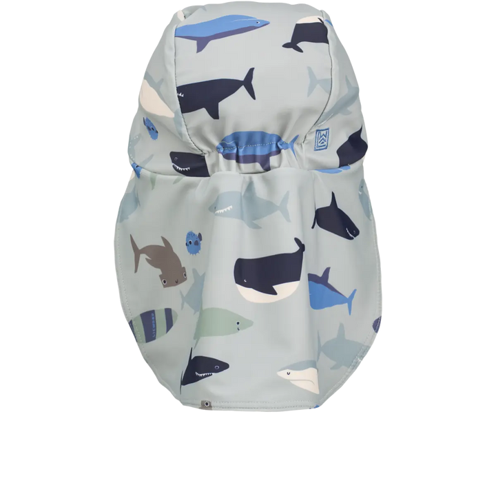Blue Almonds Ltd Cecilia Swim Hat - Shark / Dove blue - UNISEX LIEWOOD