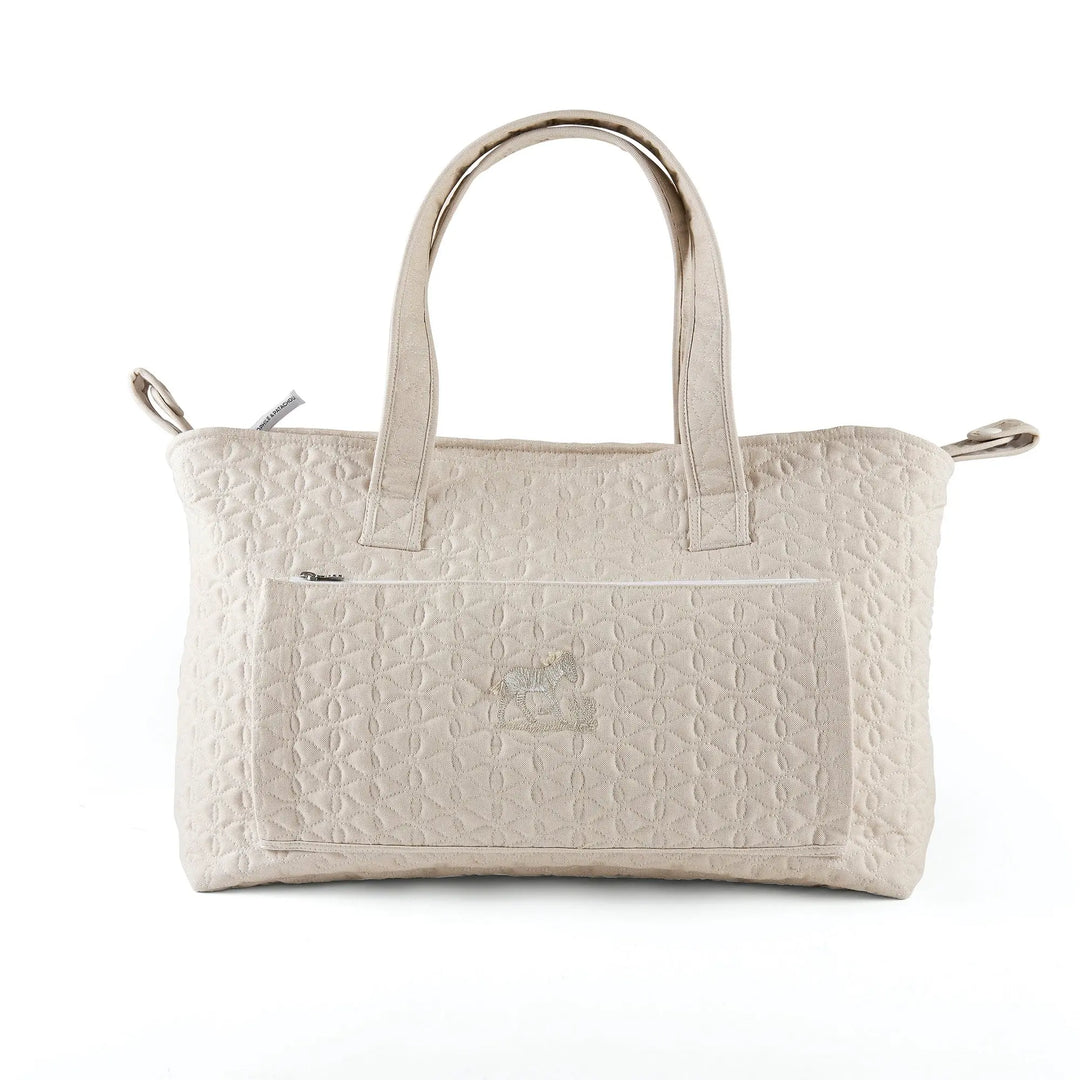 Blue Almonds Ltd Changing Bag + Mat - Quilted - Safari Theophile & Patachou