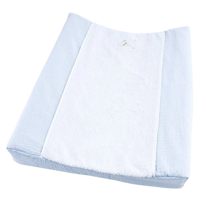 Blue Almonds Ltd Changing Mat Cover - Blue Garden Party Theophile & Patachou